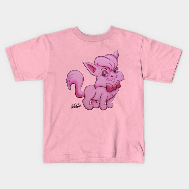 Pretty in Pink Kids T-Shirt by SCOT CAMPBELL DESIGNS